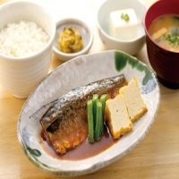 サバの味噌煮定食