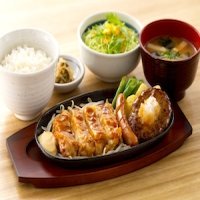 ミックスグリル定食
