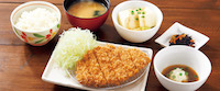 ハーブ三元豚のおろしとんかつ膳(選べる小鉢つき)