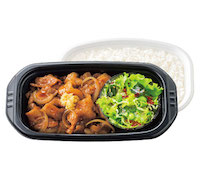 プラスべジしょうが焼き弁当