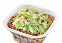 シーザーレタス牛丼