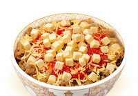 クリームチーズアラビアータ牛丼