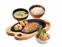 レギュラーバーグステーキセット