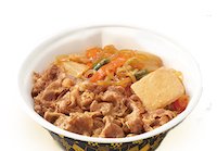 牛すき焼き丼