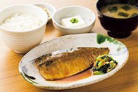 サバの味噌煮定食