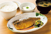 サバの味噌煮定食