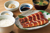特うなぎの蒲焼定食