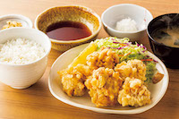 とり天定食